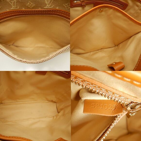 LOUIS VUITTON Beige Monogram Tote Bag - Picture 9 of 10